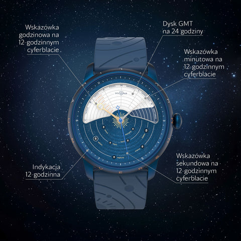 UNIVERSUM MECHANICAL COSMOGRAPHIA BLUE